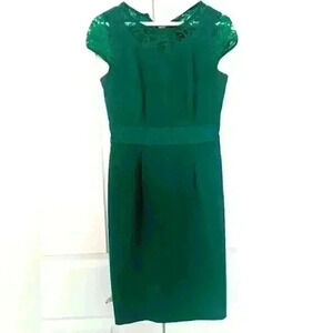 Jacob Boutique Green Tailored Dress - size small